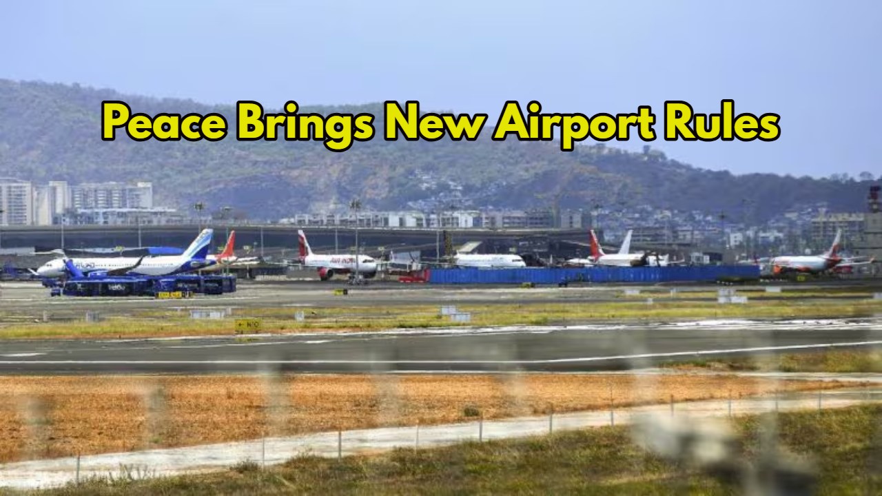 Peace Brings Change: New Airport...