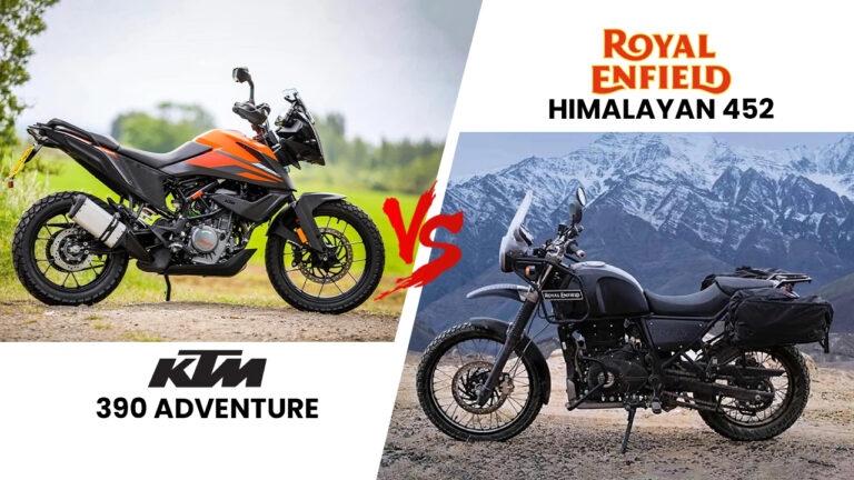 Royal Enfield Himalayan 450 vs KTM Adventure 390