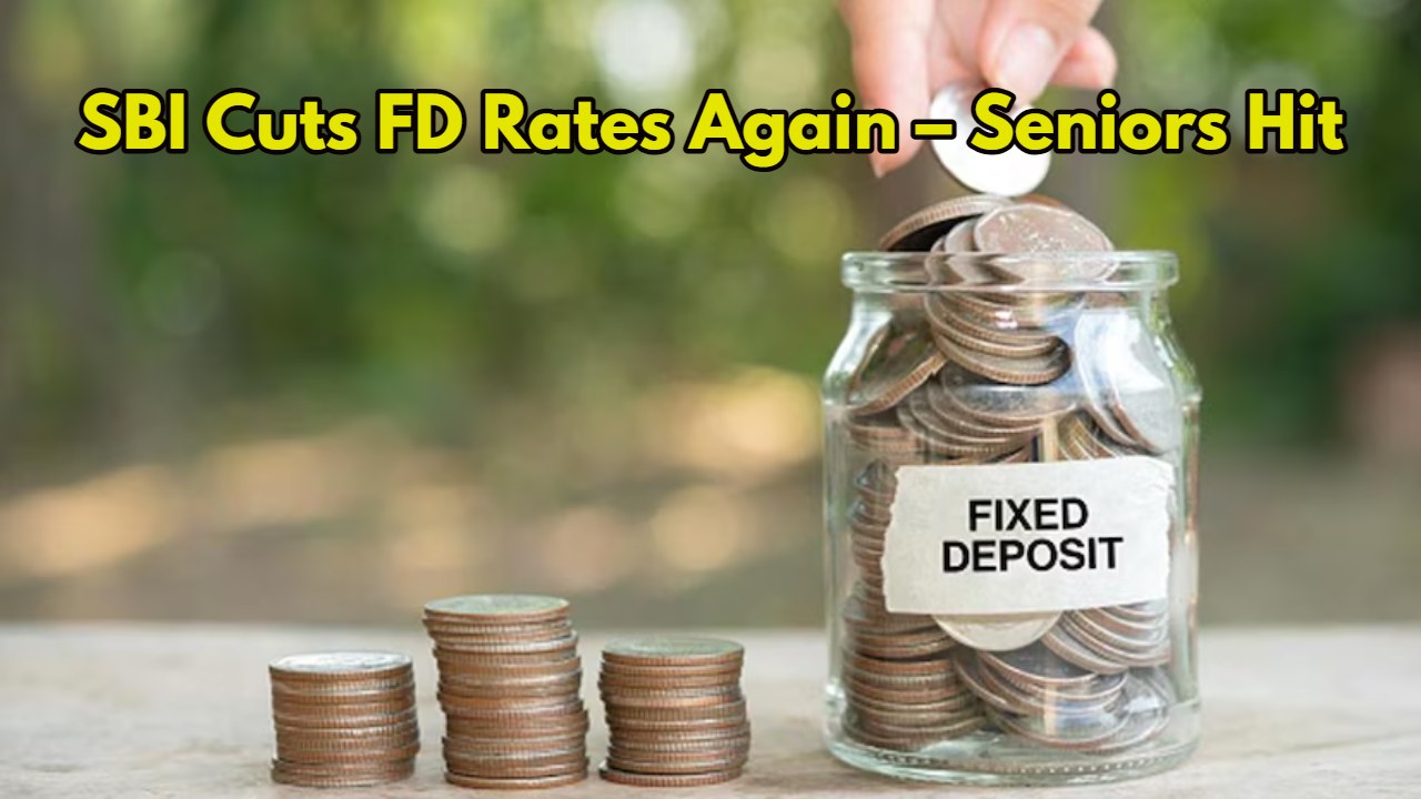 SBI Cuts FD Rates by...