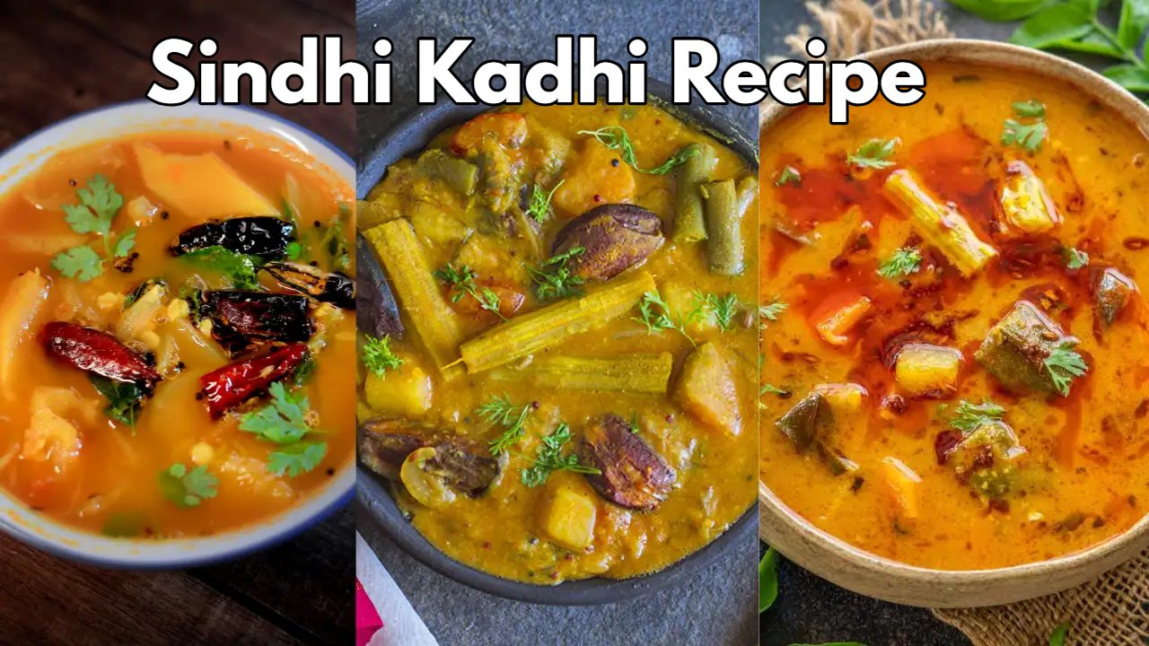 Khata Meetha Sindhi Kadhi Recipe...