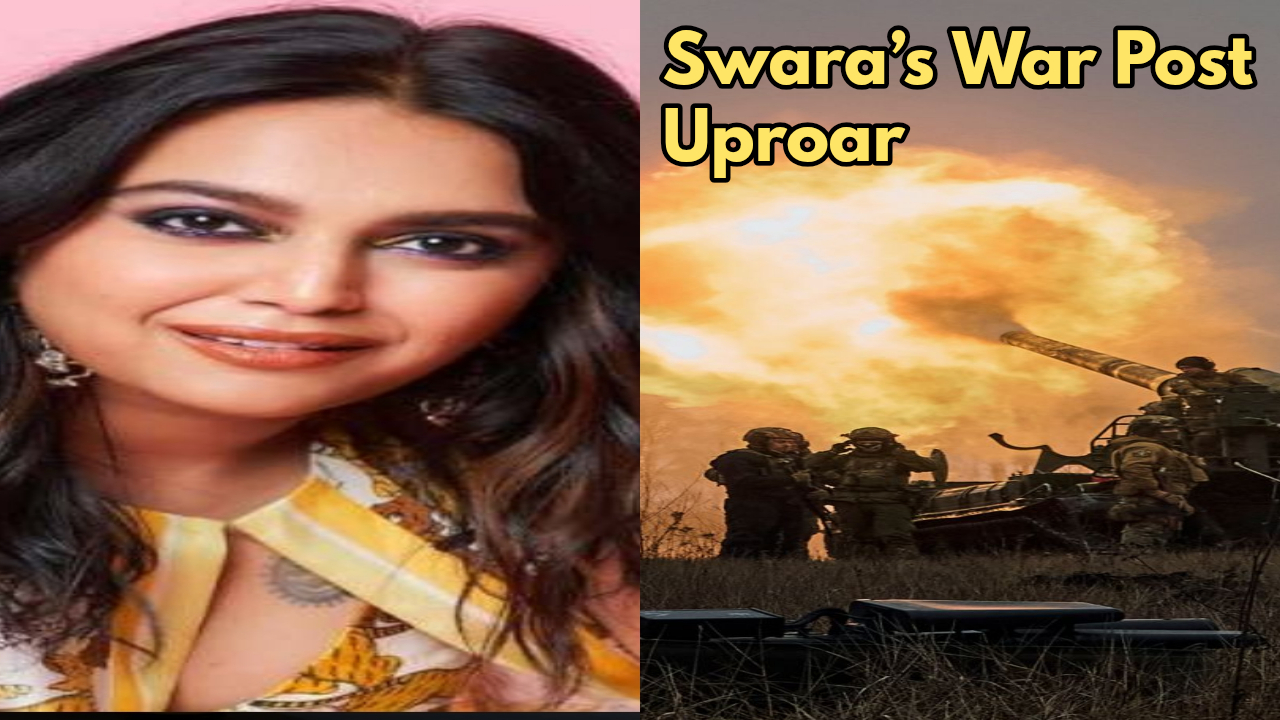 Swara Bhasker- War Post Shakes...