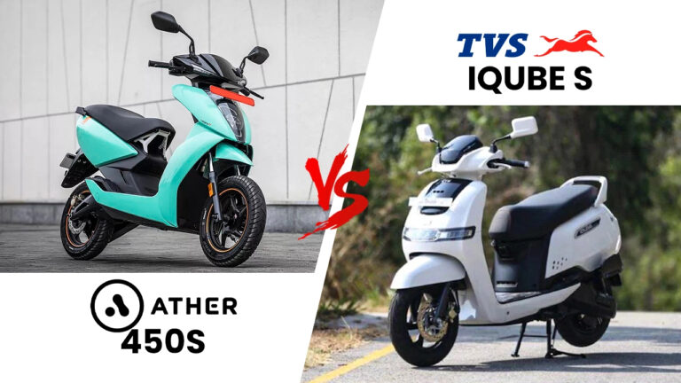 TVS iQube vs Ather 450S