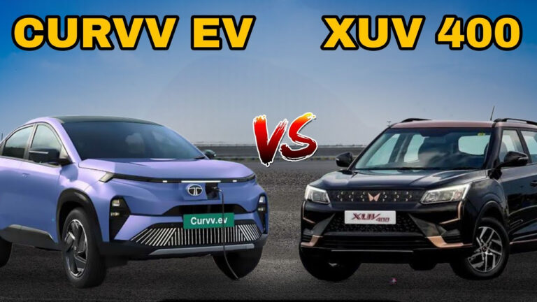 Tata Curvv EV vs Mahindra XUV400 EV