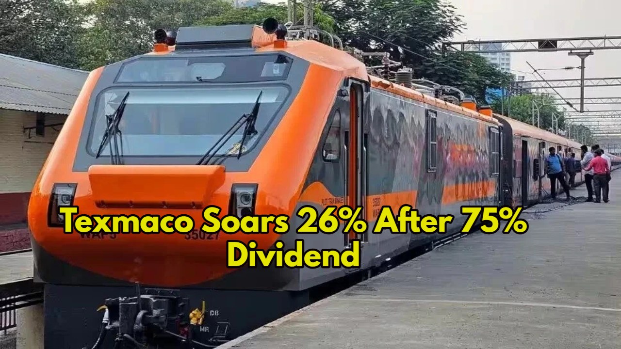 Texmaco Rail Surges 26% in...