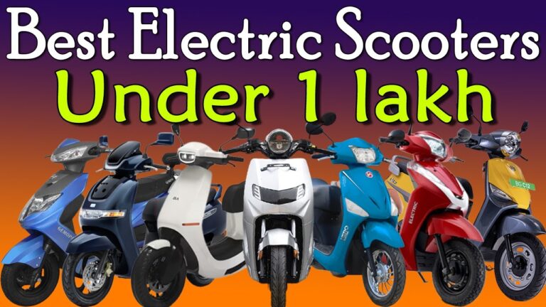 Top 10 Electric Scooters under ₹1 Lakh in India