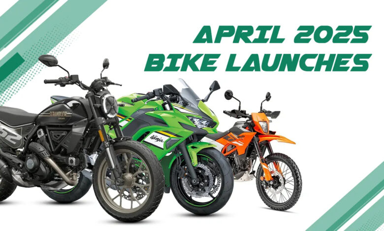 Top 3 Bikes Launched in April 2025