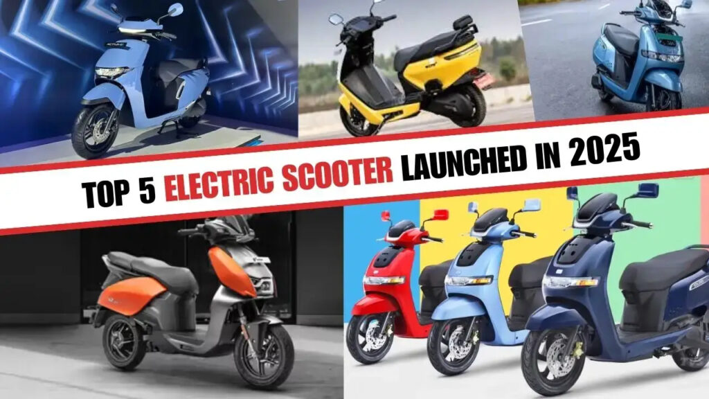 Top 5 Electric Scooters Launch in 2025