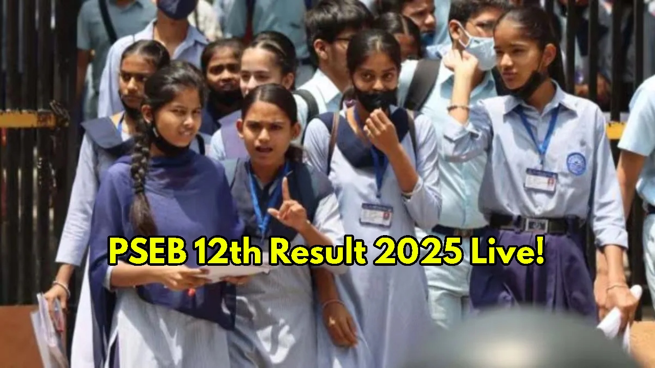 PSEB 12th Result 2025: Big...