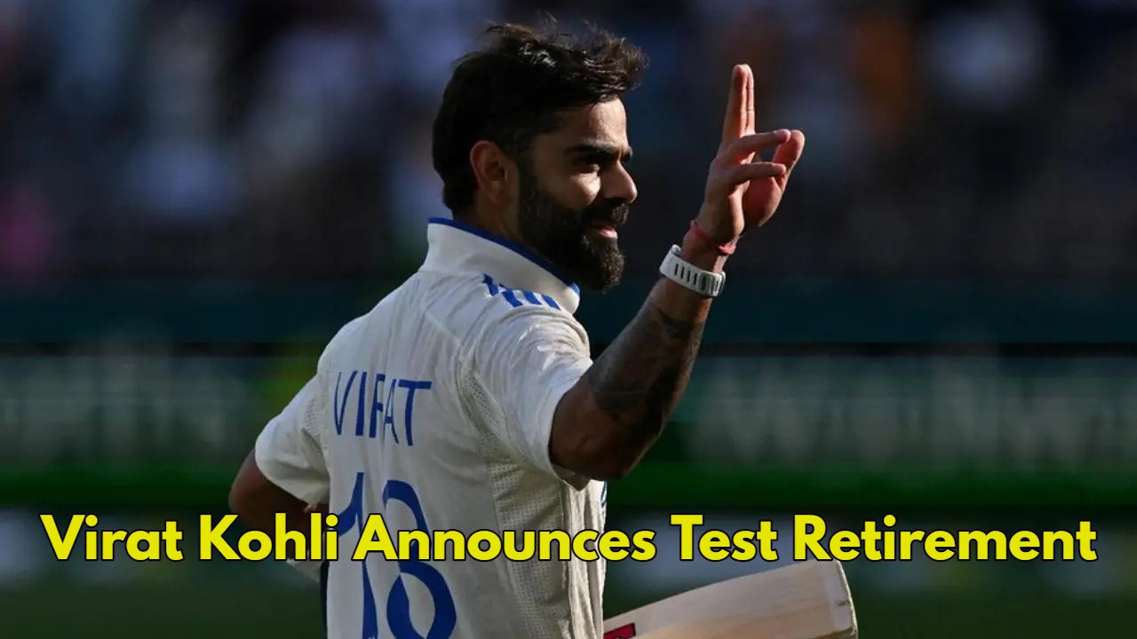 Virat Kohli Announces Test