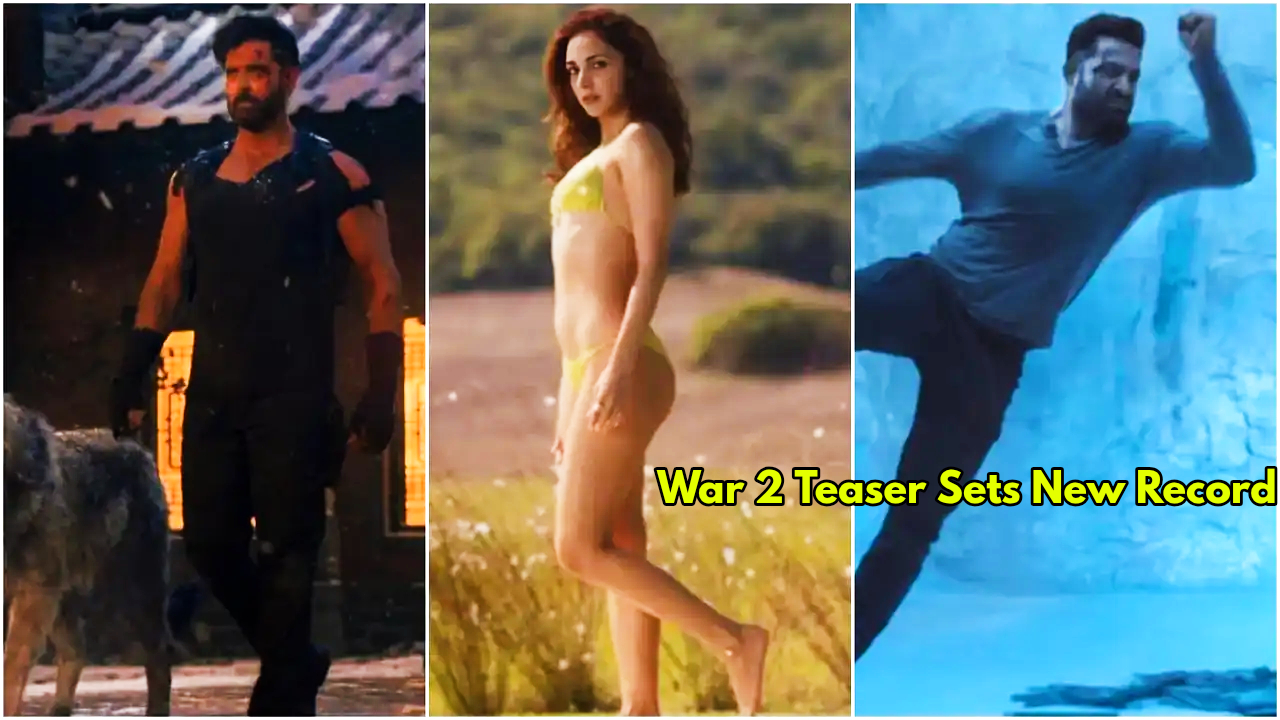 War 2 Teaser Breaks Records,...