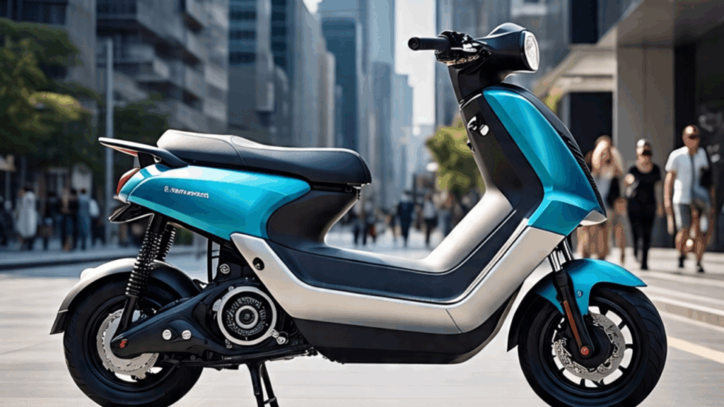 Yamaha’s First Electric Scooter