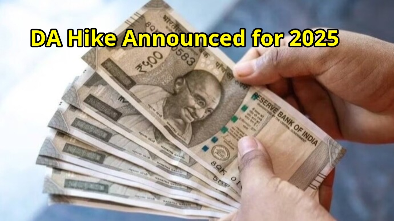 Govt Hikes DA by
