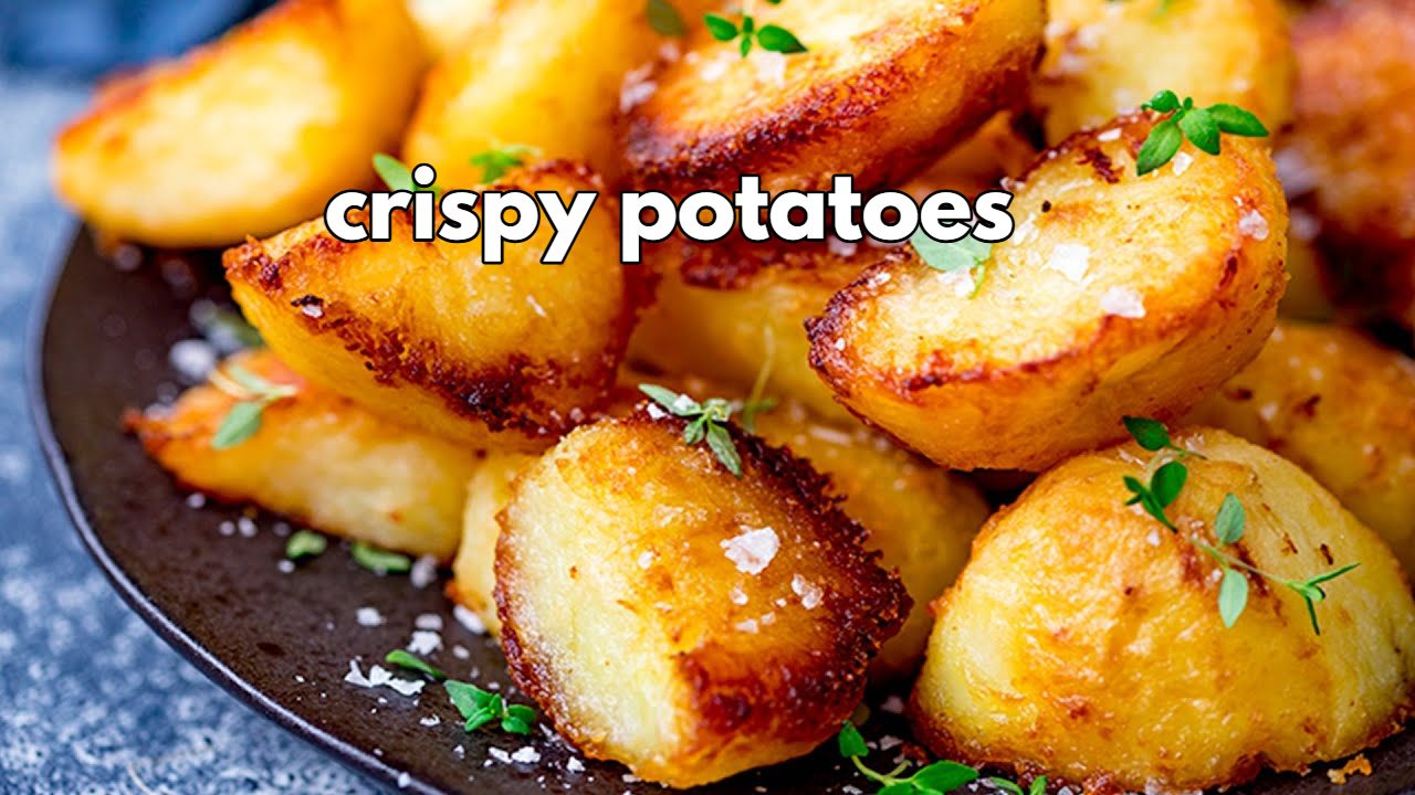 Crispy Roasted Potatoes Recipe ,...