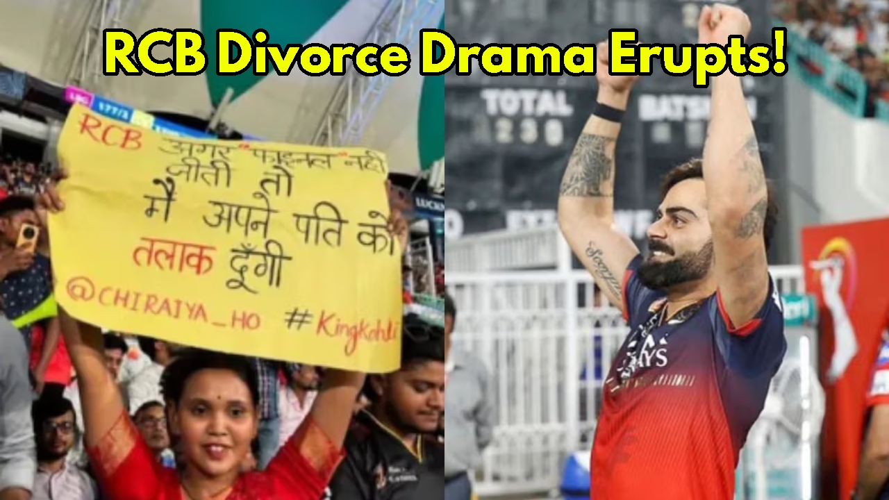 RCB Fan’s Divorce Threat Over...
