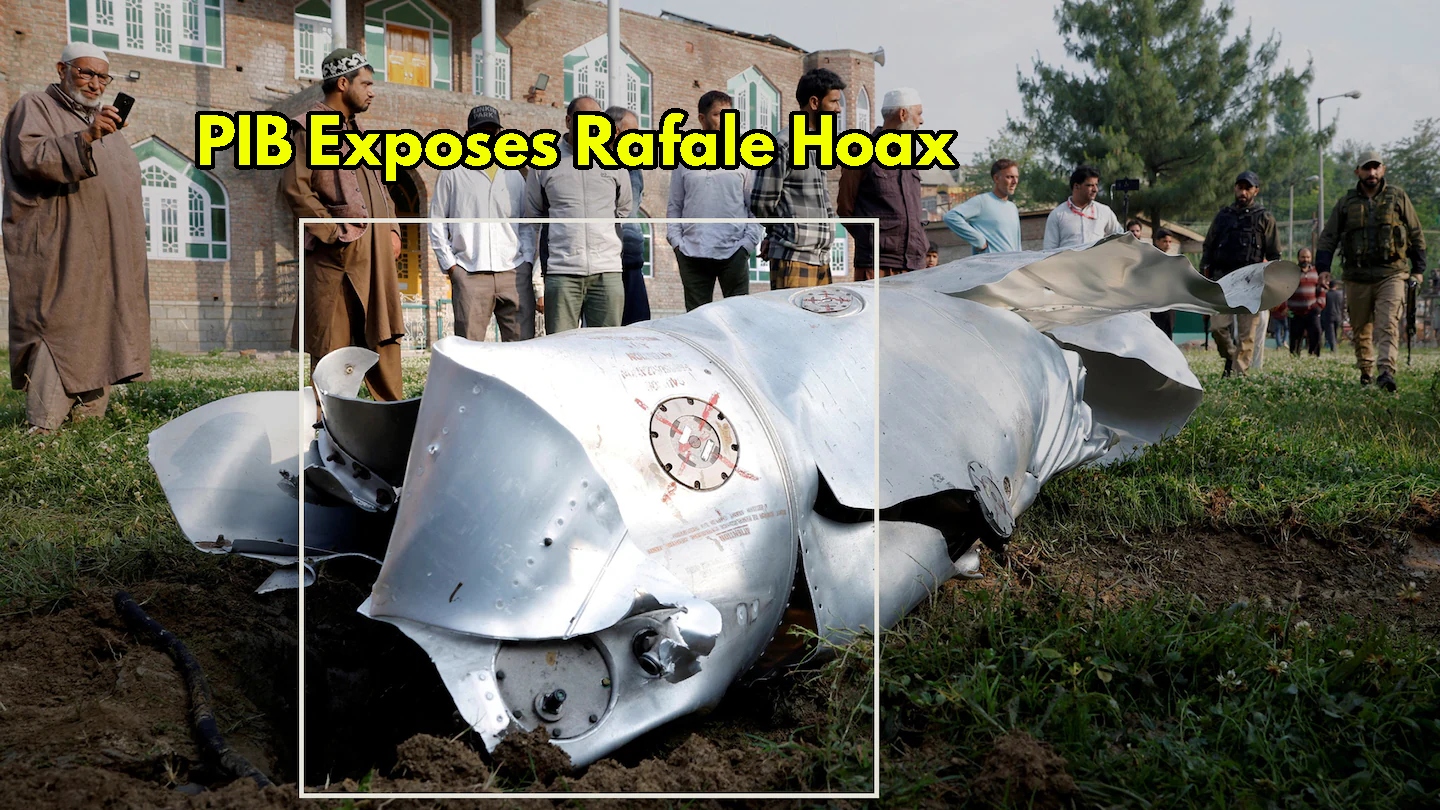 Pakistan Rafale Crash Claim