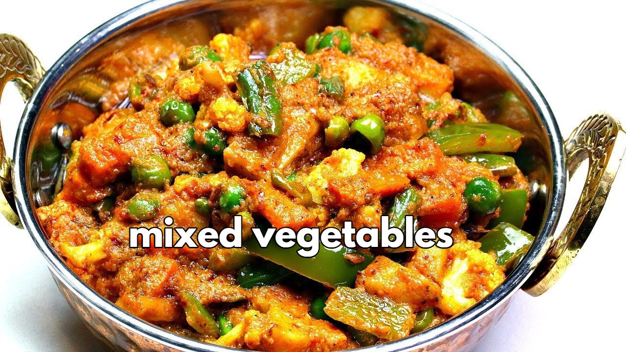 Homestyle Mixed Vegetables Recipe, Nutritious...