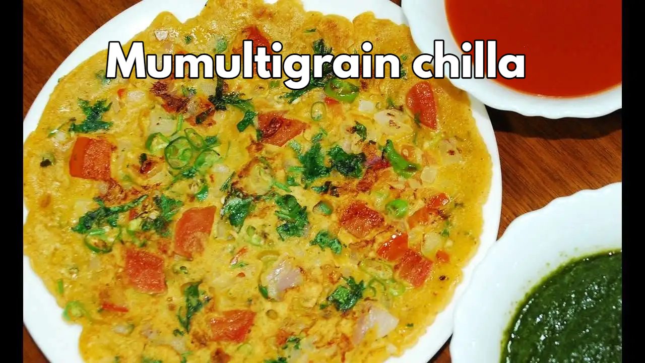 Healthy Multigrain Chilla Recipe ,High-Fiber...