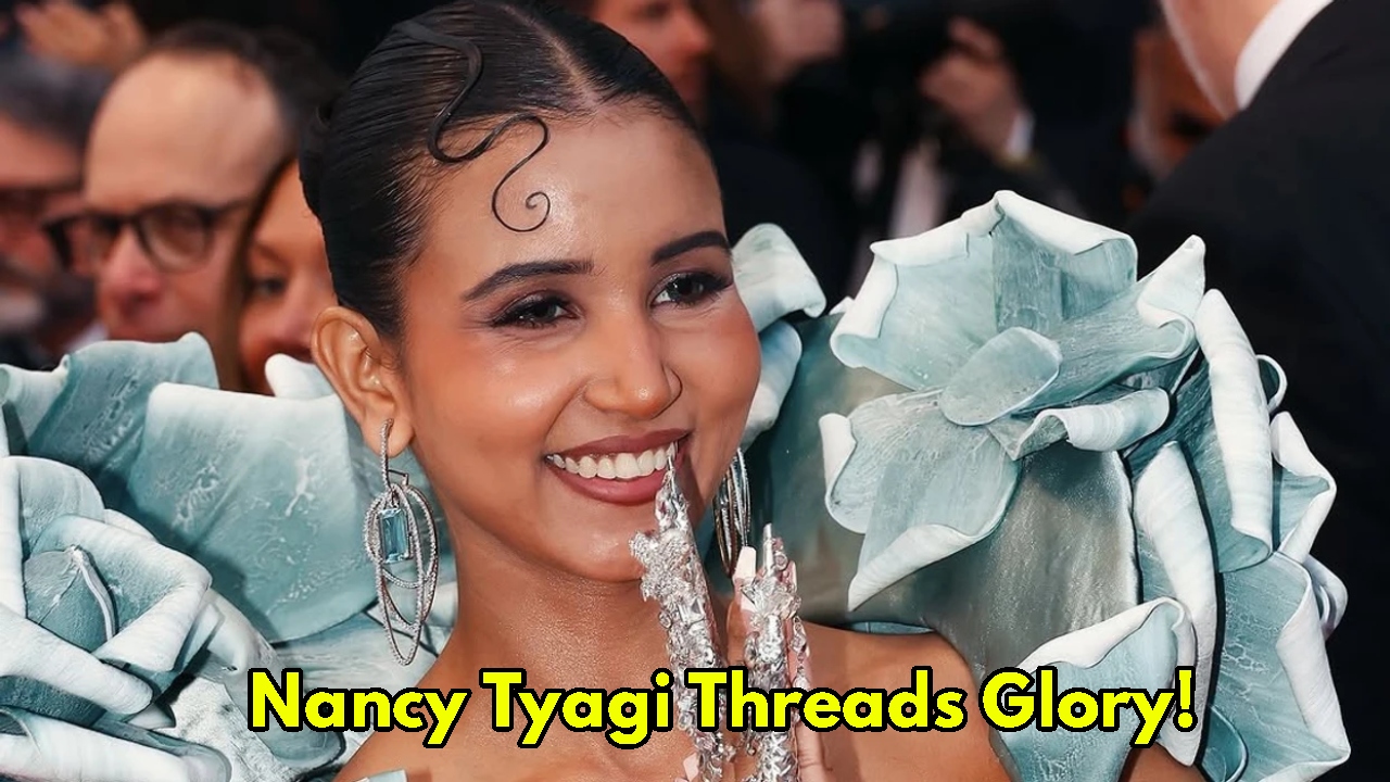 Cannes 2025: Nancy Tyagi Wows...