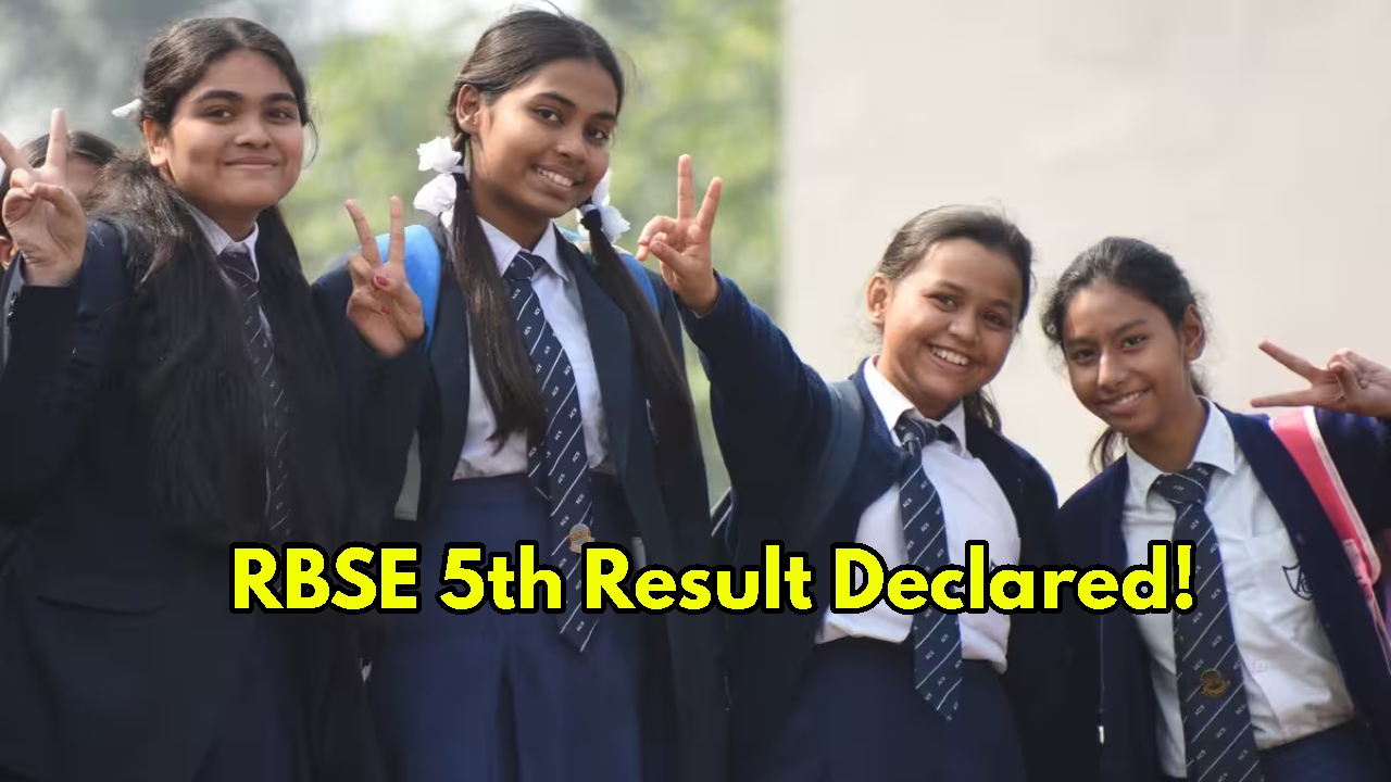 RBSE 5th Result 2025 Out:...