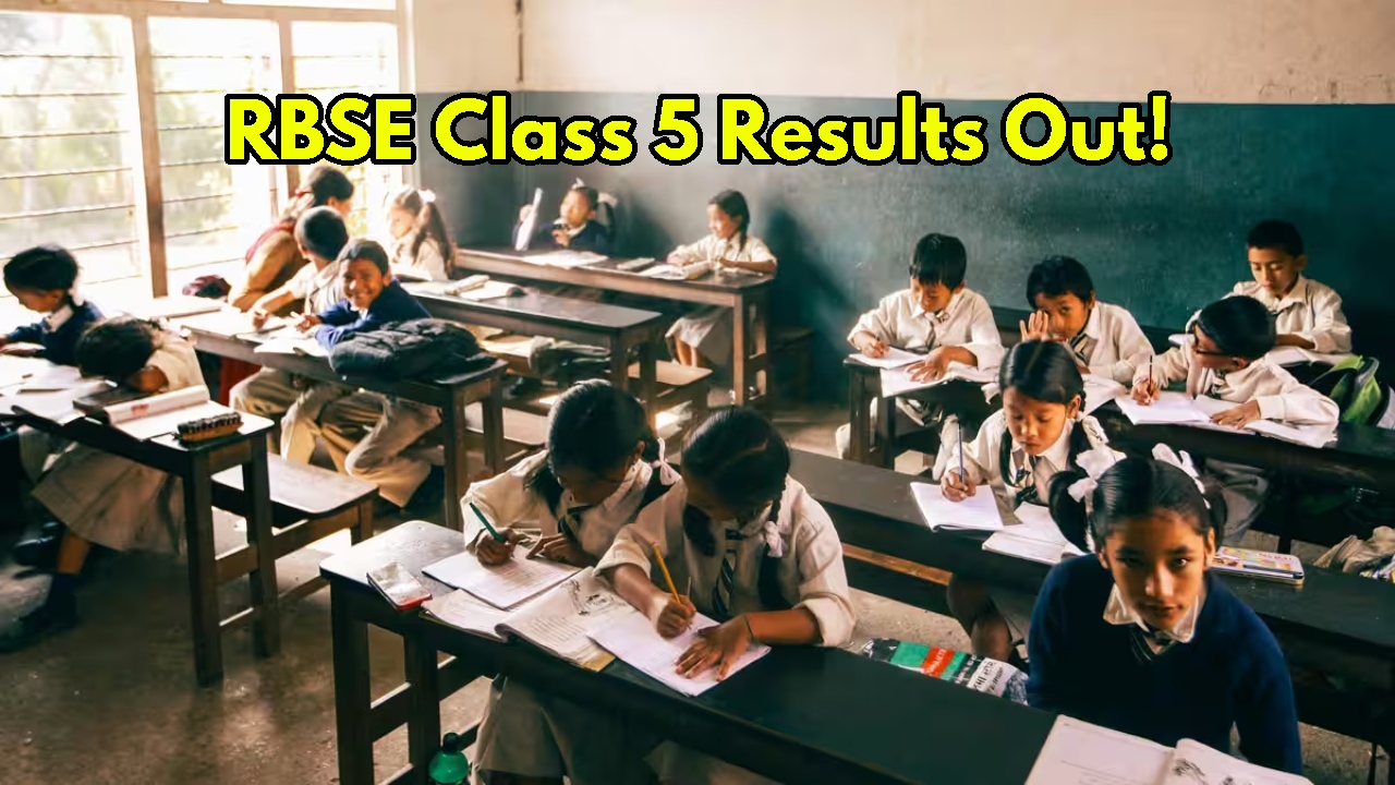 RBSE 5th Result 2025 Declared:...