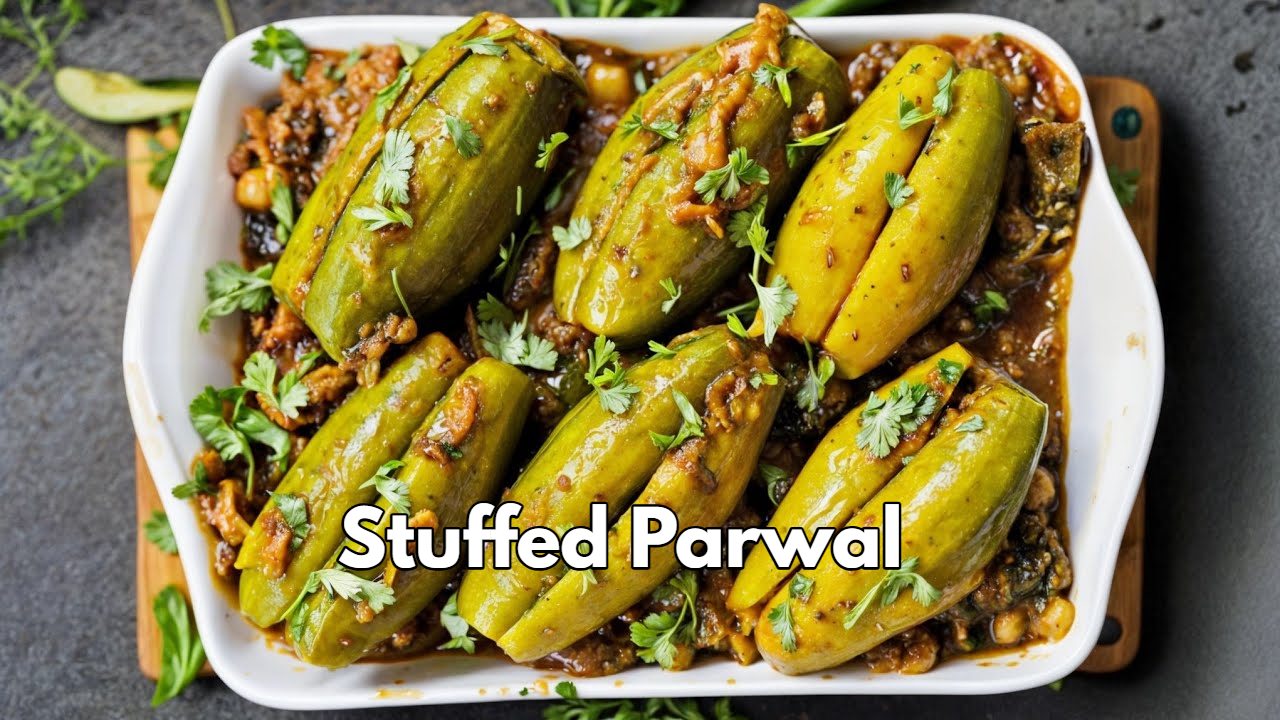 Easy Stuffed Parwal , Delicious...