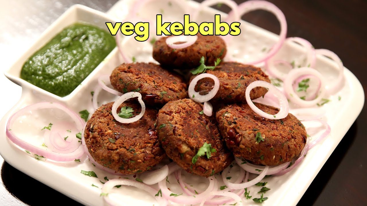 Veg Kebab Recipe ,Easy, Crispy...