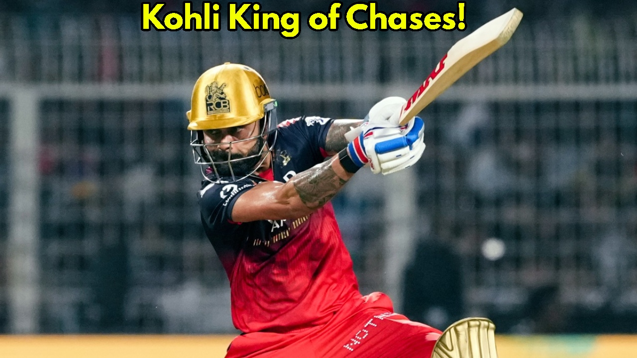 Kohli Dominates Chases Again in...