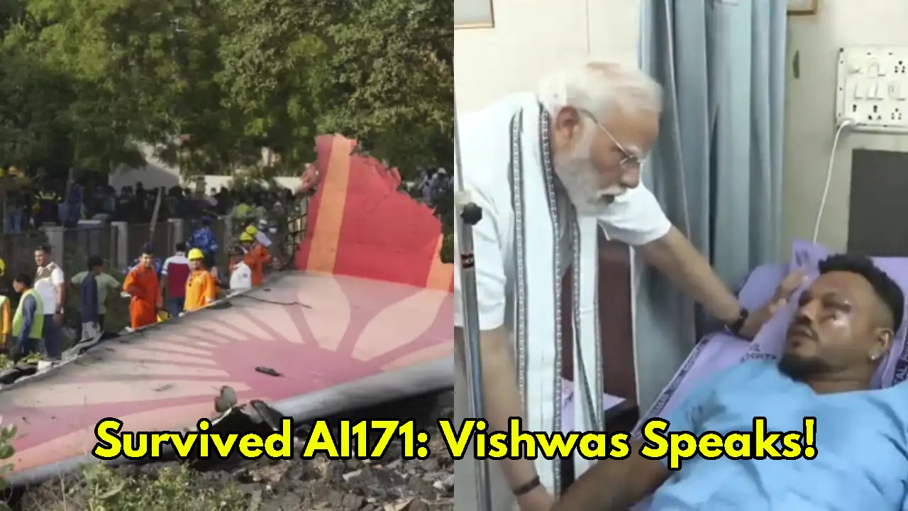 Ahmedabad Crash Survivor Speaks: