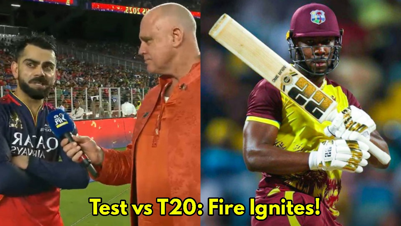 Kohli vs Russell: Test Cricket...