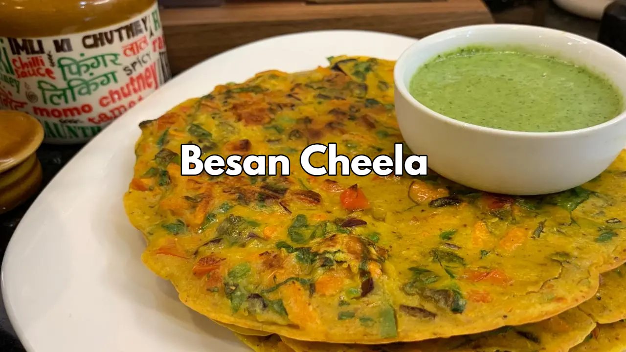 Healthy Besan Cheela Recipe ,Quick...