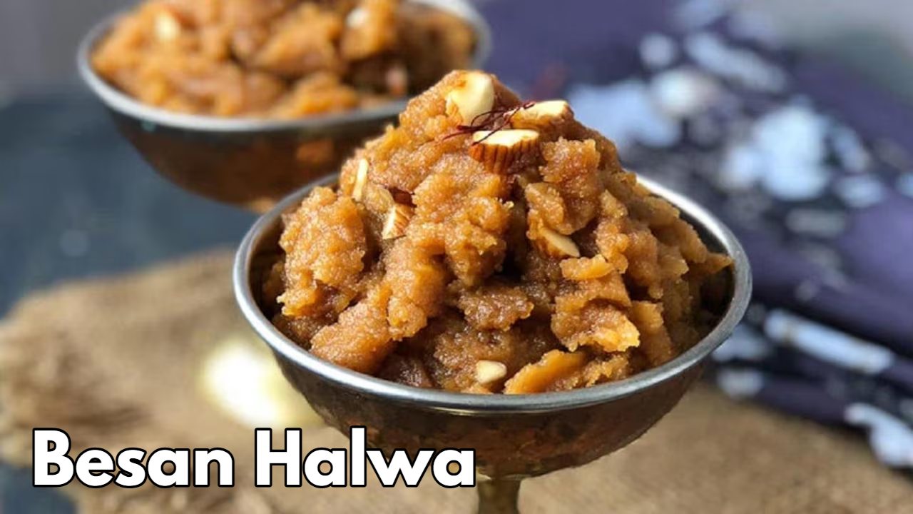 Besan Halwa Recipe , Rich...