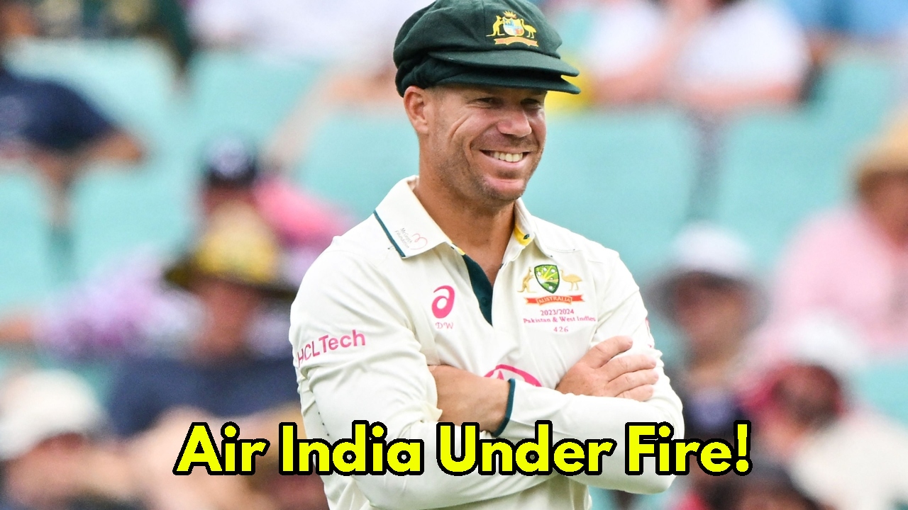 David Warner Slams Air