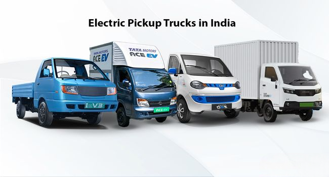 Electric Pickup Trucks in India...