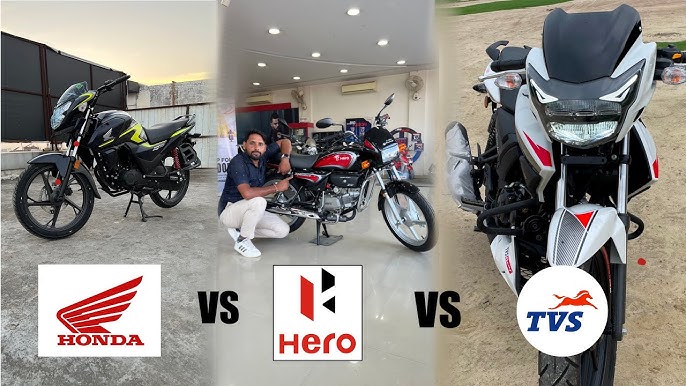 Hero vs Honda vs TVS...