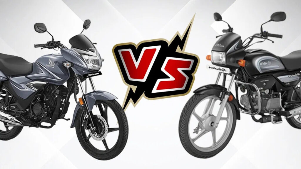 Honda Shine vs Hero Splendor Plus 