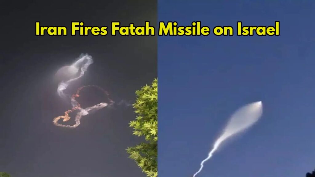 Iran Fires Fatah Missile on Israel