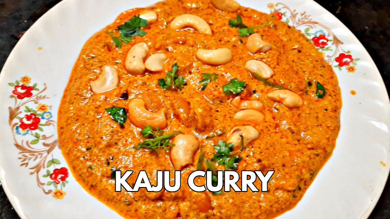 Cashew Curry Recipe , Creamy,...