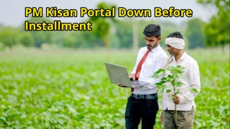 PM Kisan Portal Down Before Installment