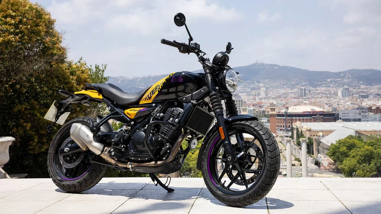Royal Enfield Guerrilla 450 Leaks...