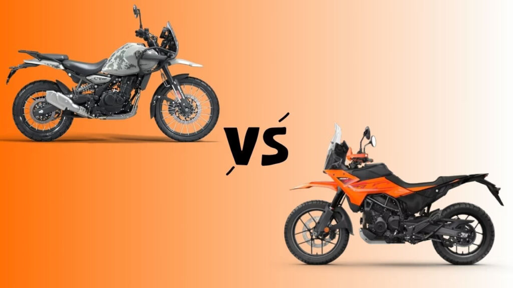 Royal Enfield Himalayan 450 vs KTM Adventure 