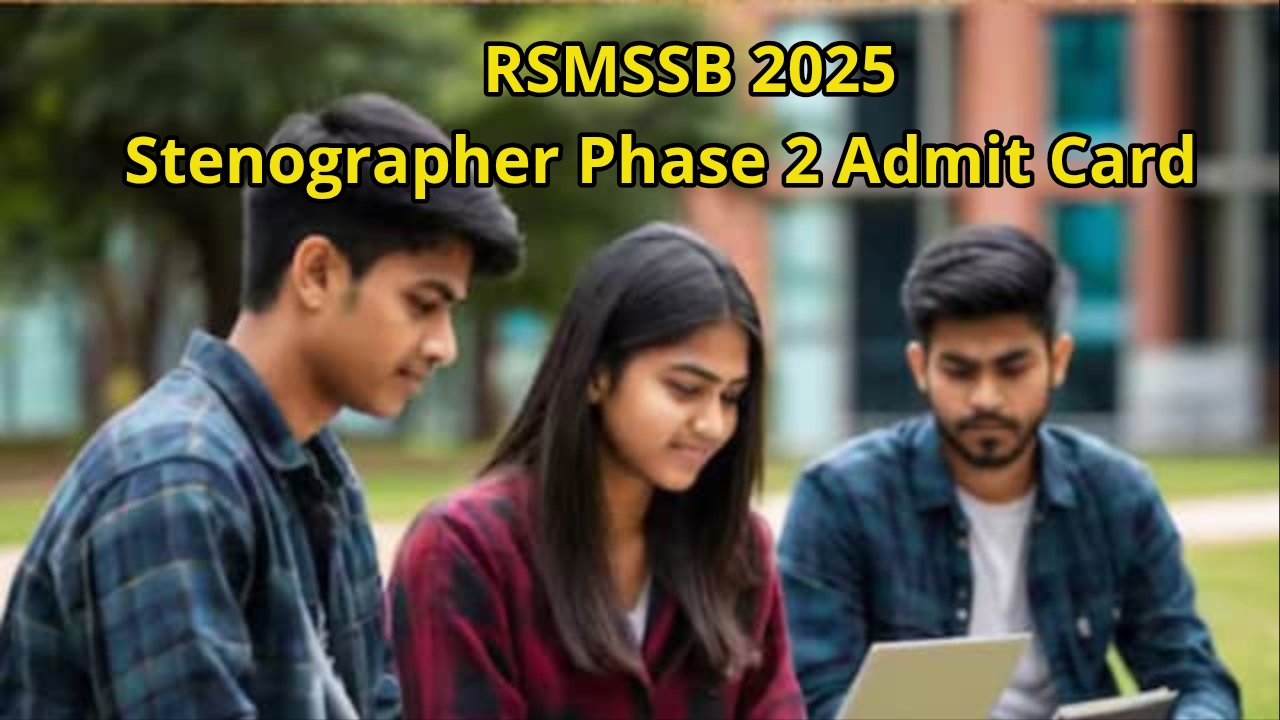 Stenographer Phase 2 Admit Card