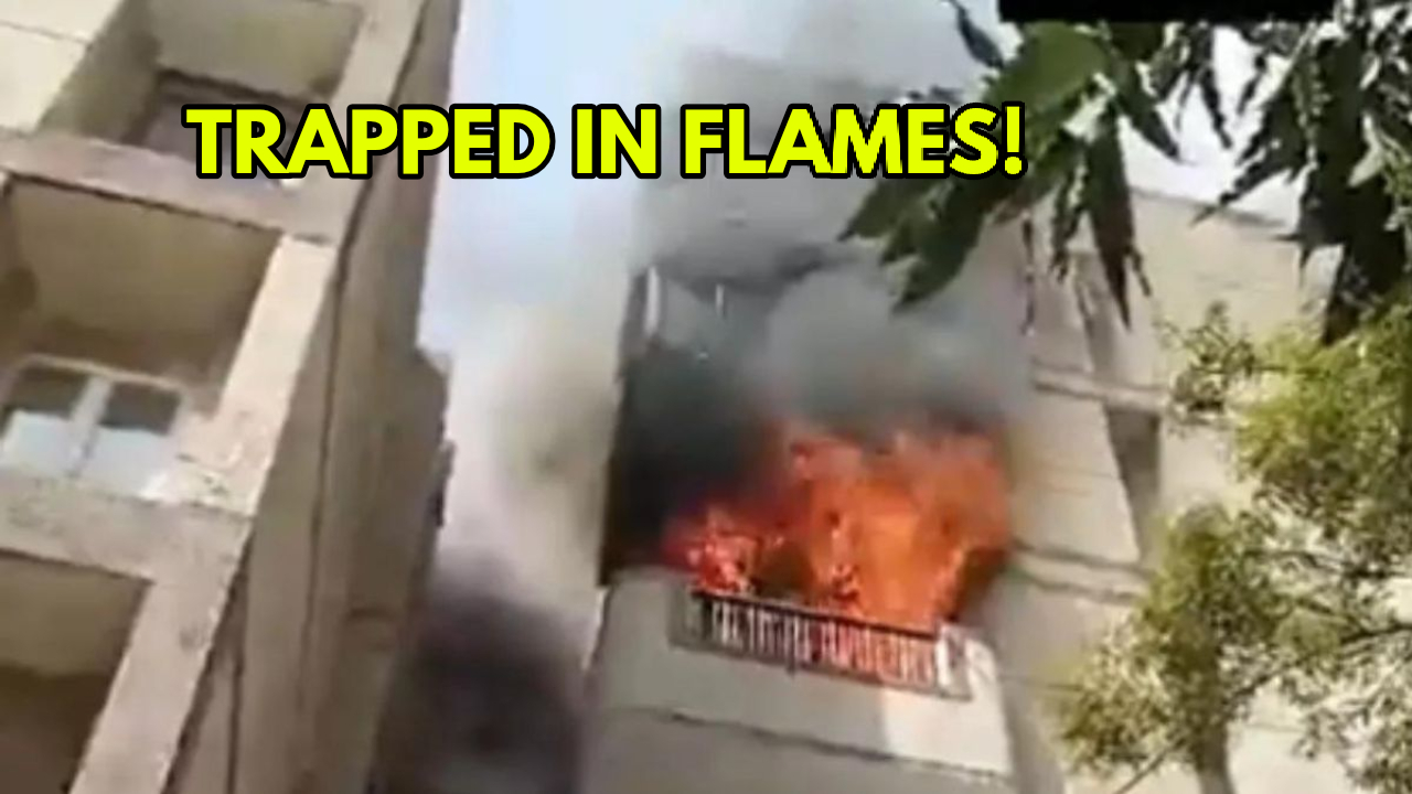 Panic in Delhi’s Dwarka: Massive...