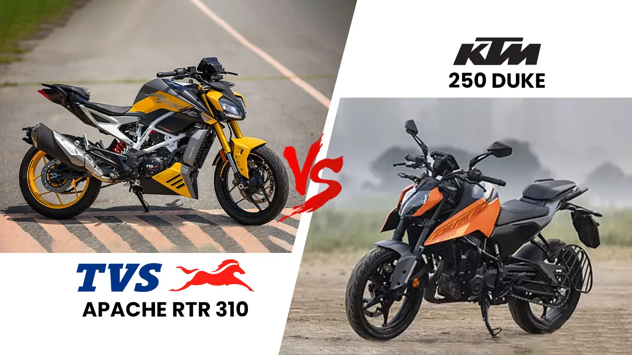 TVS Apache RTR 310 vs...