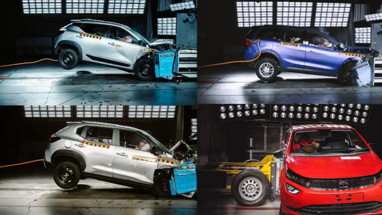 Top 10 Safest Cars in India Rated by Global NCAP 