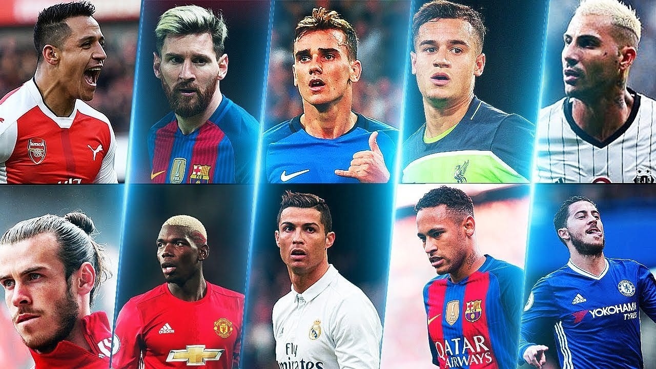 Top 10 football players