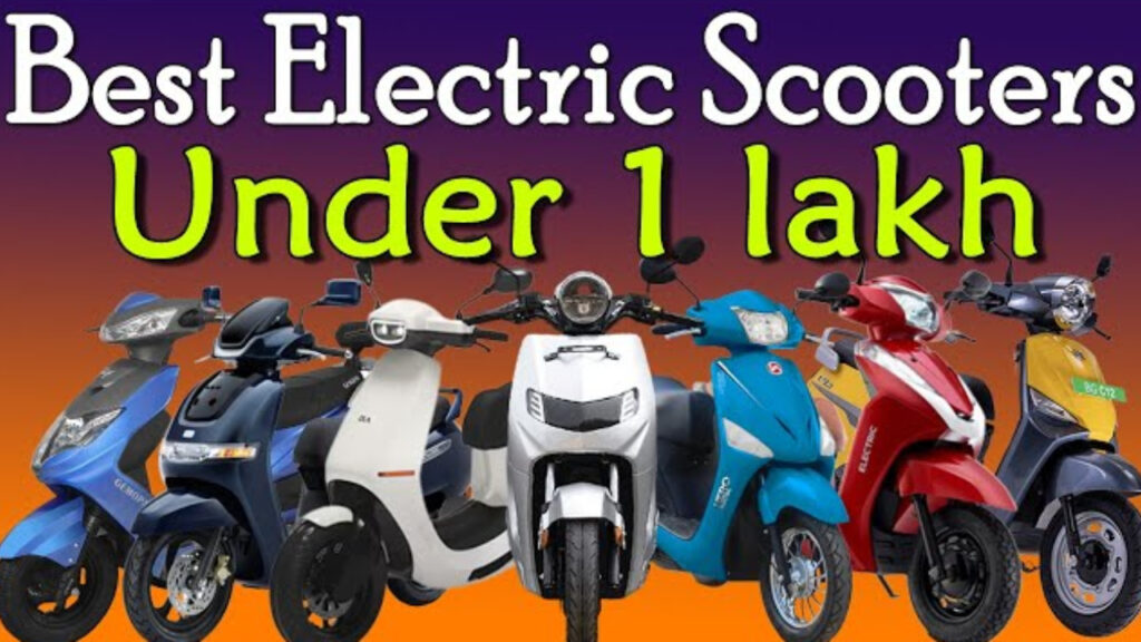 Top 5 Electric Scooters Under Rs 1 Lakh in India