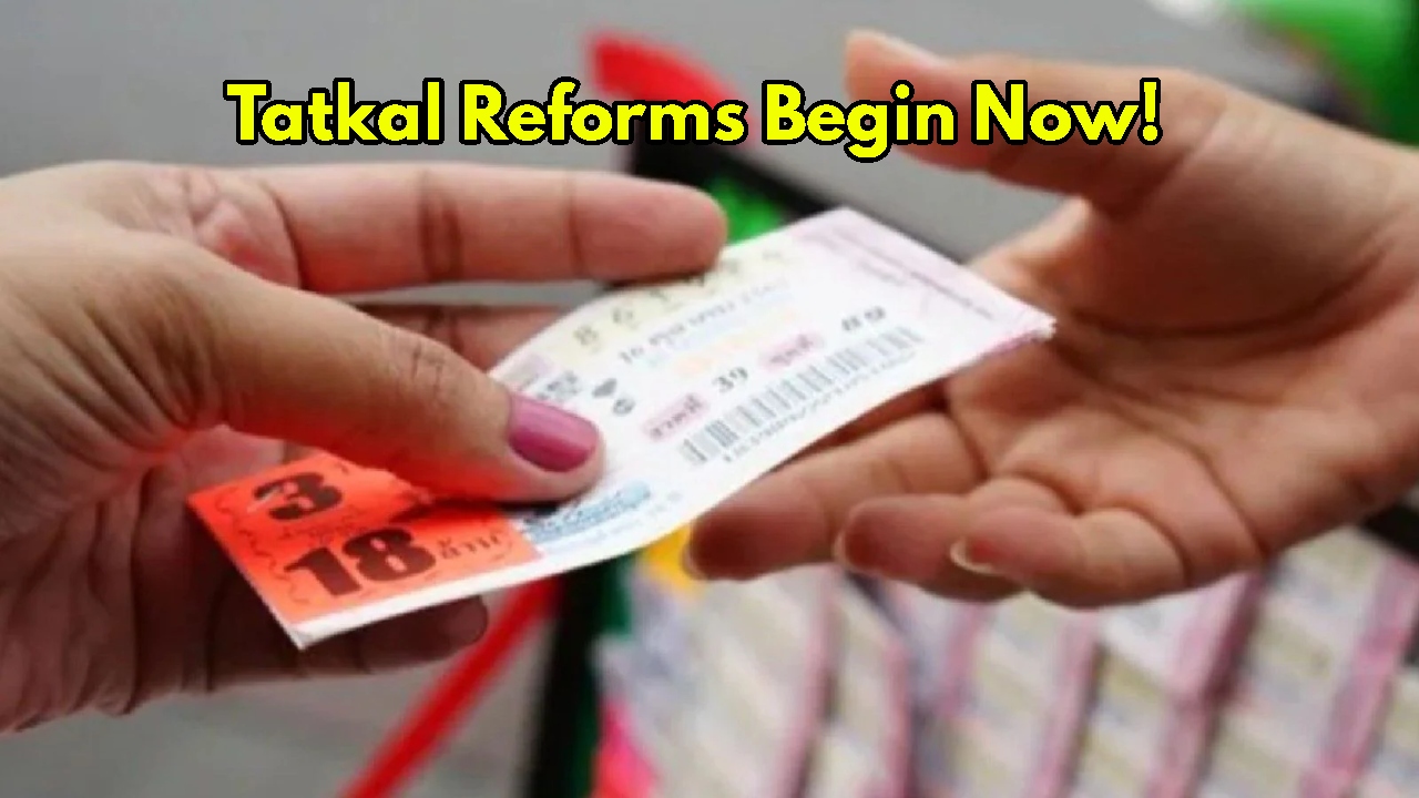 Tatkal Tickets Now Aadhaar-Verified: Indian...