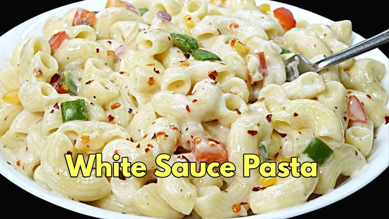 Creamy White Sauce Pasta Recipe...