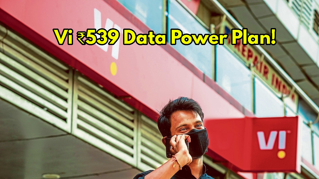 Vi ₹539 Plan: 4GB Daily...