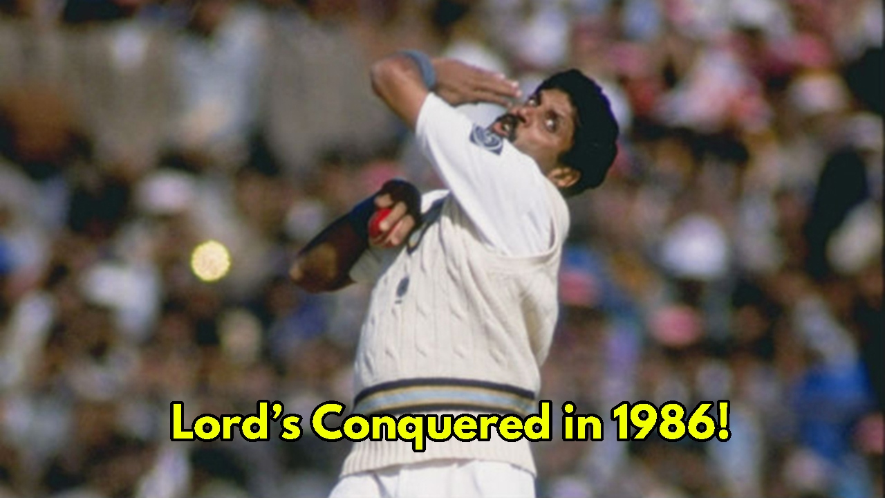 Kapil Dev Leads India to...